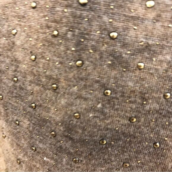 Sarah La Maxi Skirt Brown with Gold Embellishments - Picture 3 of 6